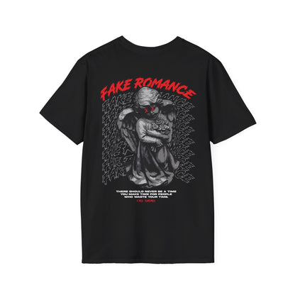 Fake Romance - Streetwear - Gods Way - Unisex T-Shirt - Back Print-0