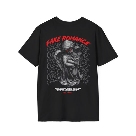 Fake Romance - Streetwear - Gods Way - Unisex T-Shirt - Back Print-0