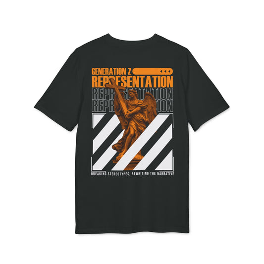 Generation Z Representation - Gods Way - Premium Bio Unisex T-Shirt - Back Print-0