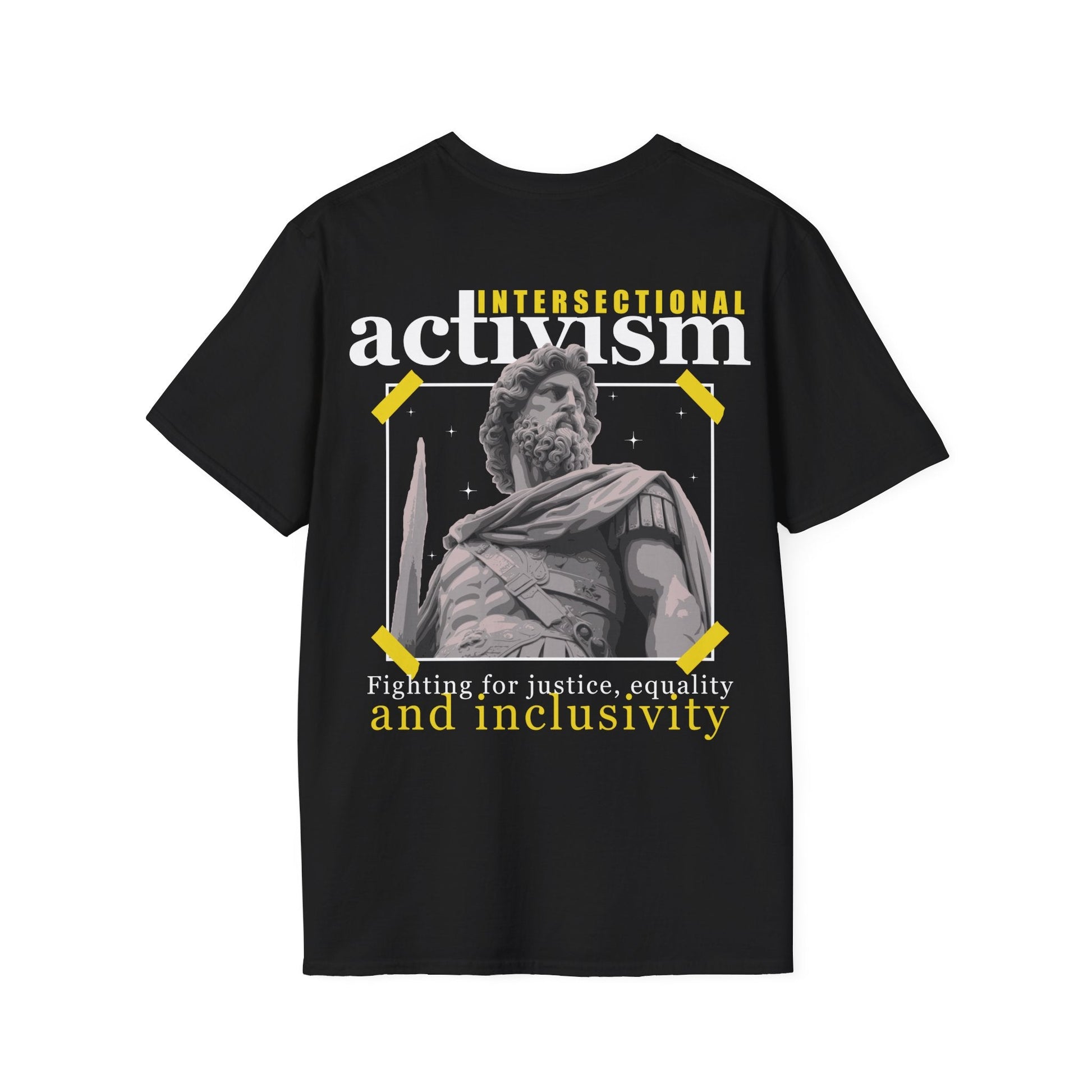 Intersectional Activism - Streetwear - Gods Way - Unisex T-Shirt - Back Print-0