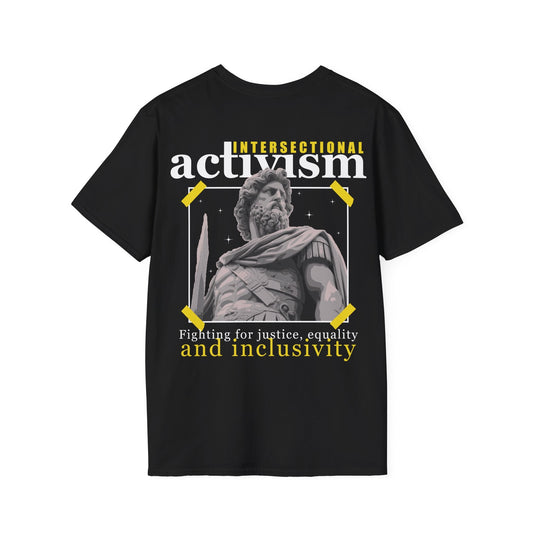Intersectional Activism - Streetwear - Gods Way - Unisex T-Shirt - Back Print-0