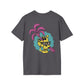 Skull Cracking - Summer Skulls - Unisex T-Shirt - Back Print-1