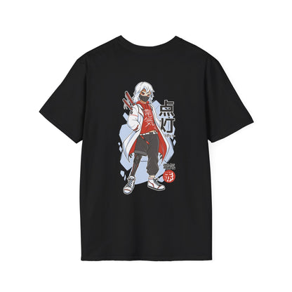 Techware Samurai - Anime World - Unisex T-Shirt - Back Print-0