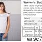 Personalizza T-shirt Slub Lady Donna 100% Cotone Fiammato BS