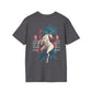 Horse - Chinese Zodiac Anime - Unisex T-Shirt - Back Print-5
