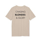 Chasing Blondes & Glory - Everything I Love - Premium Bio Unisex T-Shirt - Back Print-7