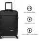 Eastpak TRANS4 S Suitcase, 54 x 35 x 23 cm, 44 L, Black, trans4 s - STREET STYLE