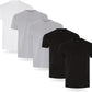 FM London Pack of 3/5 Men's T-Shirt - Premium T-Shirt with Slightly Fitted Design - Super Soft T-Shirt Made of 100% Cotton