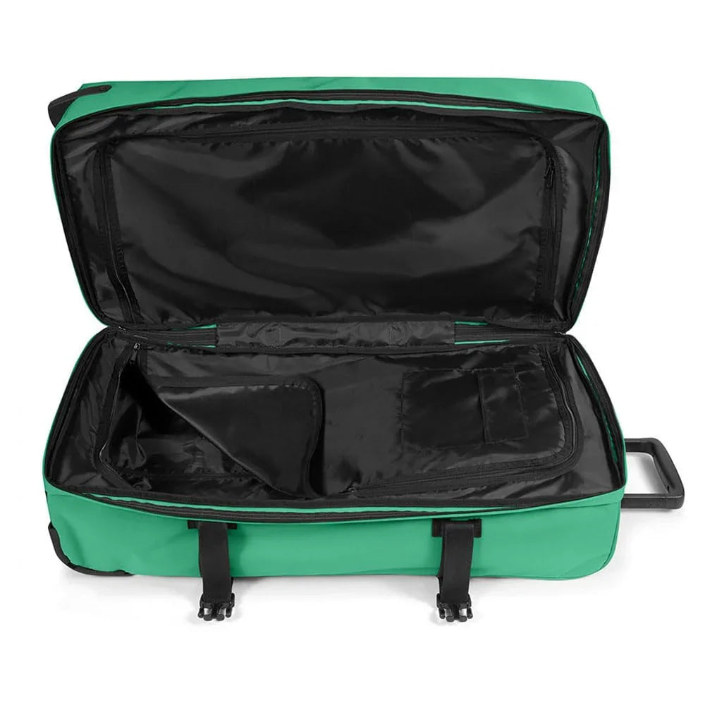 Eastpak TRANVERZ L Suitcase, 79 x 40 x 33 cm, 121 L, Black Denim, Tranverz L - STREET STYLE