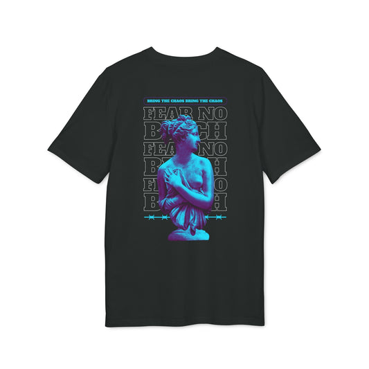 Bring the Chaos Fear no - Gods Way - Premium Bio Unisex T-Shirt - Back Print-0