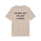 I´m not shy I´m just a Bitch - Everything I Love - Premium Bio Unisex T-Shirt - Front Print-7