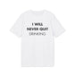 I will never quite drinking - Everything I Love - Premium Bio Unisex T-Shirt - Front Print-6