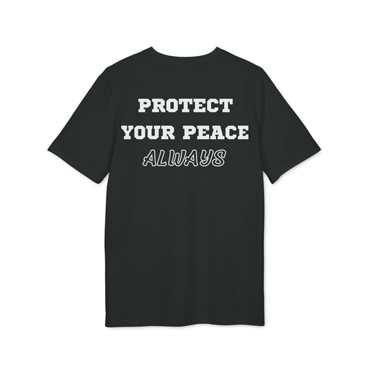 Protect Your Peace Always - See the Way - Premium Bio Unisex T-Shirt - Back Print-0