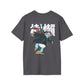 Sloth - Warrior Animals - Unisex T-Shirt - Back Print-1