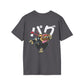Pug - Warrior Animals - Unisex T-Shirt - Back Print-1