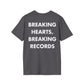 BREAKING HEARTS, BREAKING RECORDS - Everything I Love - Unisex T-Shirt - Back Print-1