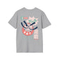 Daruma - Japanese Yokai - Unisex T-Shirt - Back Print-7