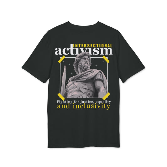 Intersectional Activism - Gods Way - Premium Bio Unisex T-Shirt - Back Print-0