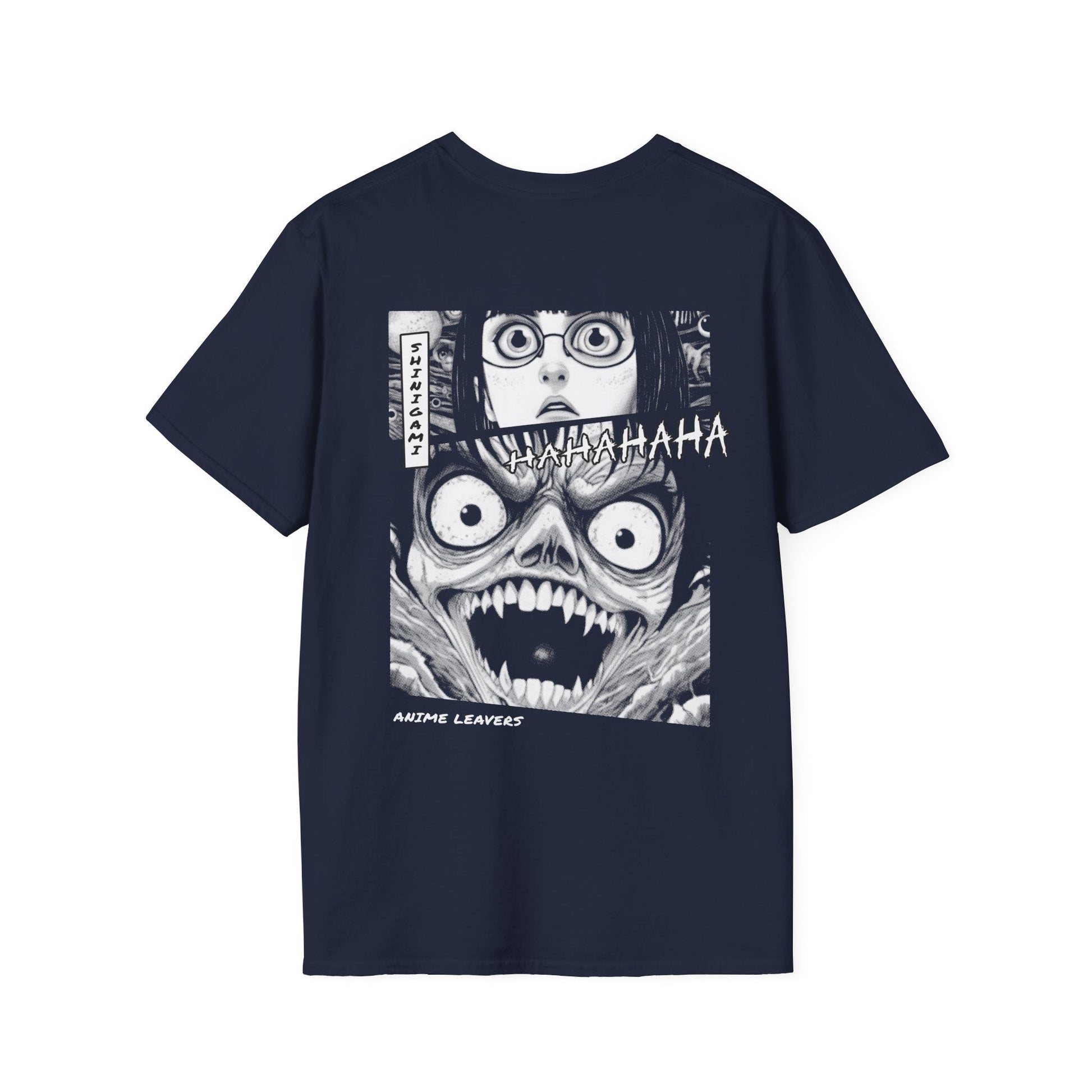 Anime Leavers - Anime World - Unisex T-Shirt - Back Print-2