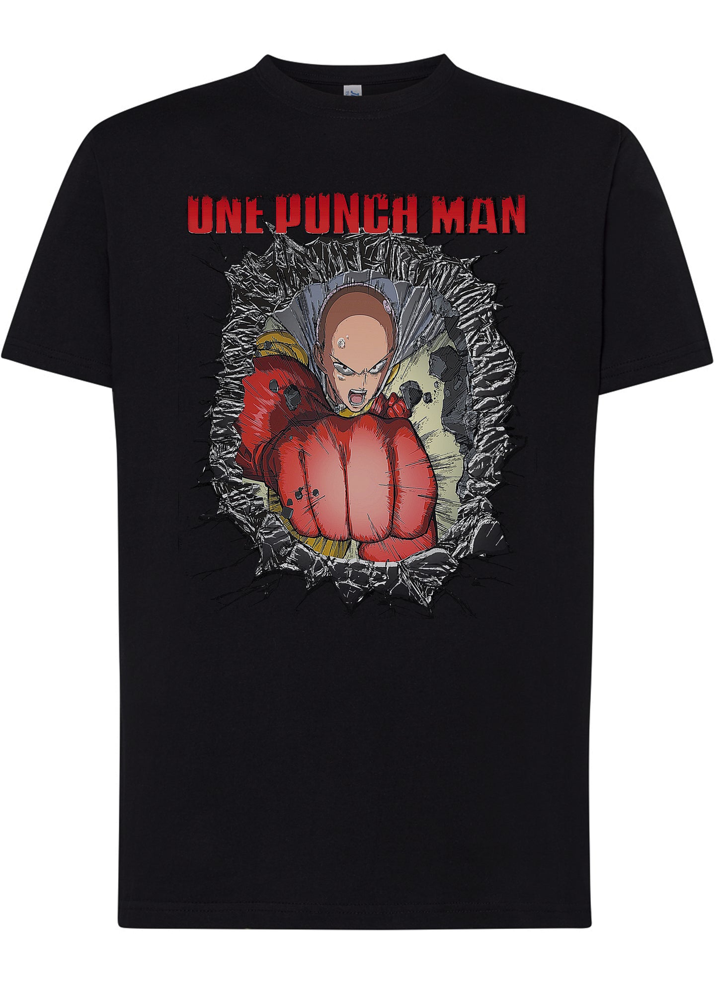 One Punch Man Manga Anime Fumetti 6002 T-shirt Urban Men Uomo 100% Cotone Pettinato JK