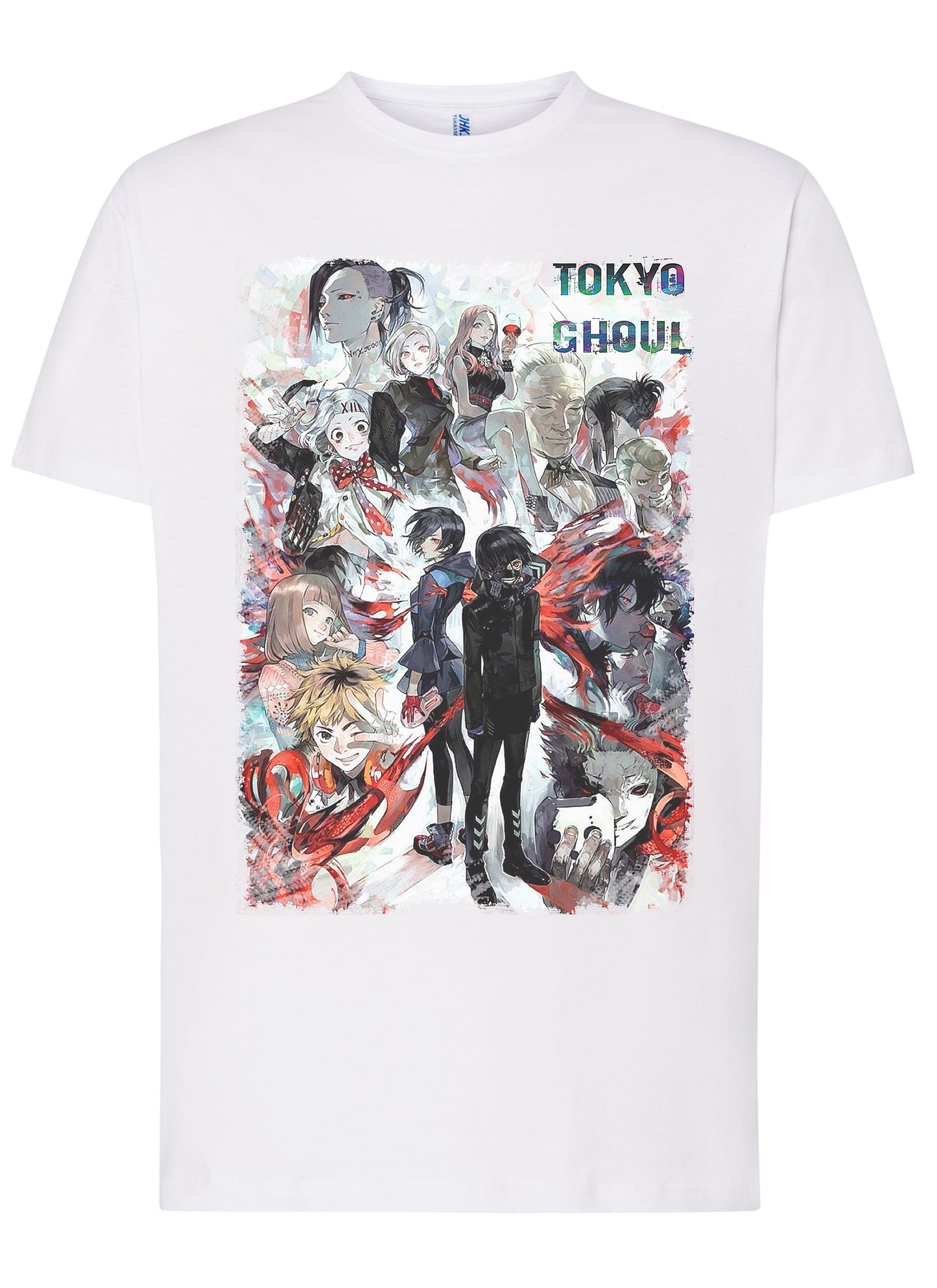 Tokyo Ghoul 4 Manga Anime Fumetti 6003-4 T-shirt Urban Men Uomo 100% Cotone Pettinato JK