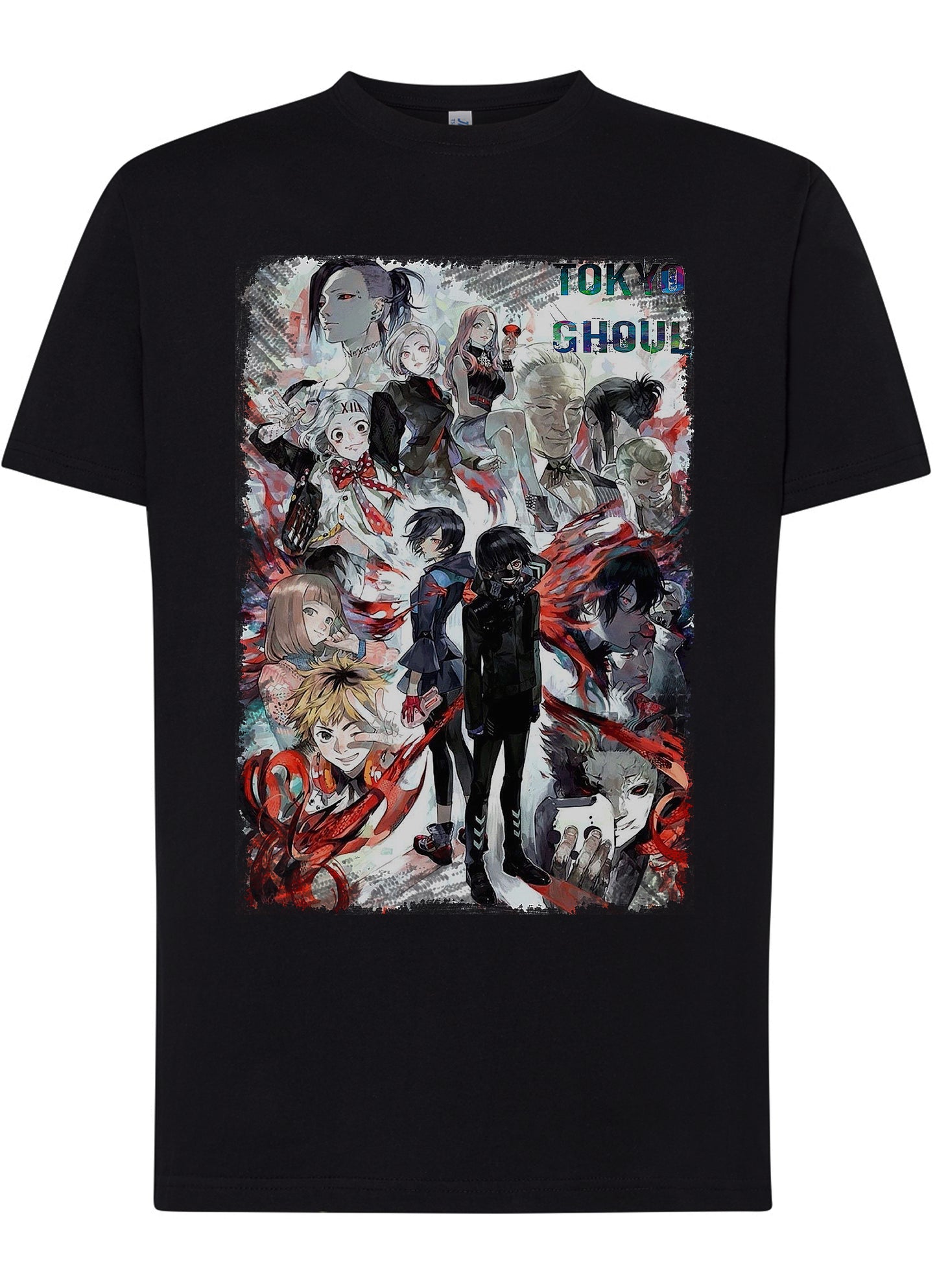 Tokyo Ghoul 4 Manga Anime Fumetti 6003-4 T-shirt Urban Men Uomo 100% Cotone Pettinato JK