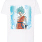 Gogeta Manga Anime Fumetti 6004-2 T-shirt Urban Men Uomo 100% Cotone Pettinato JK