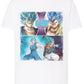 Vs V.G. Manga Anime Fumetti 6004-3 T-shirt Urban Men Uomo 100% Cotone Pettinato JK