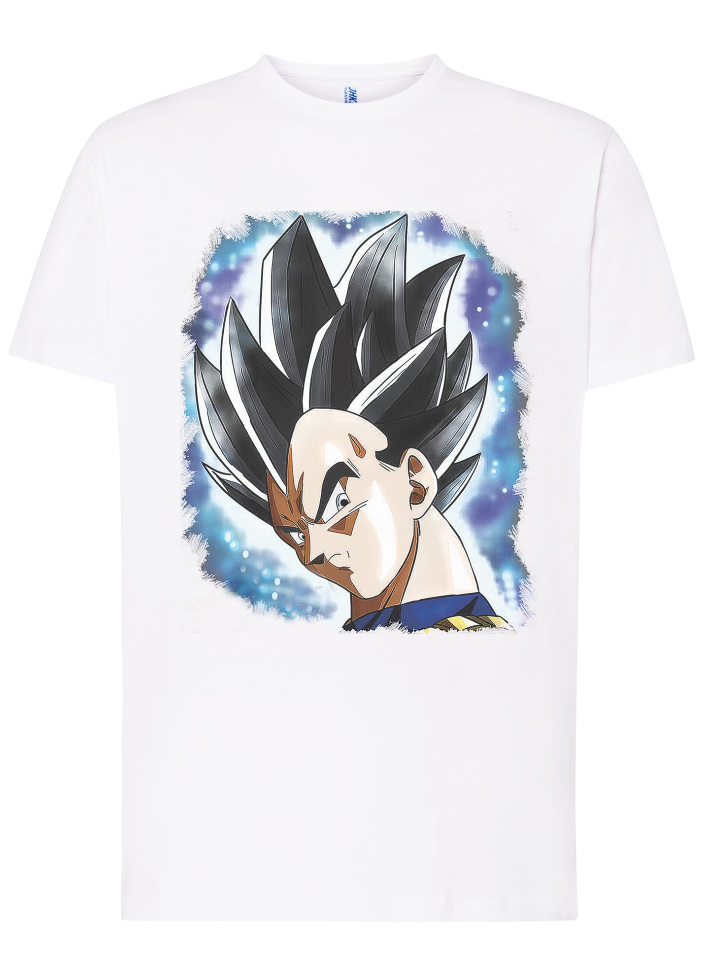 Vegeto Dragon Ball Manga Anime Fumetti 6004-5 T-shirt Urban Men Uomo 100% Cotone Pettinato JK