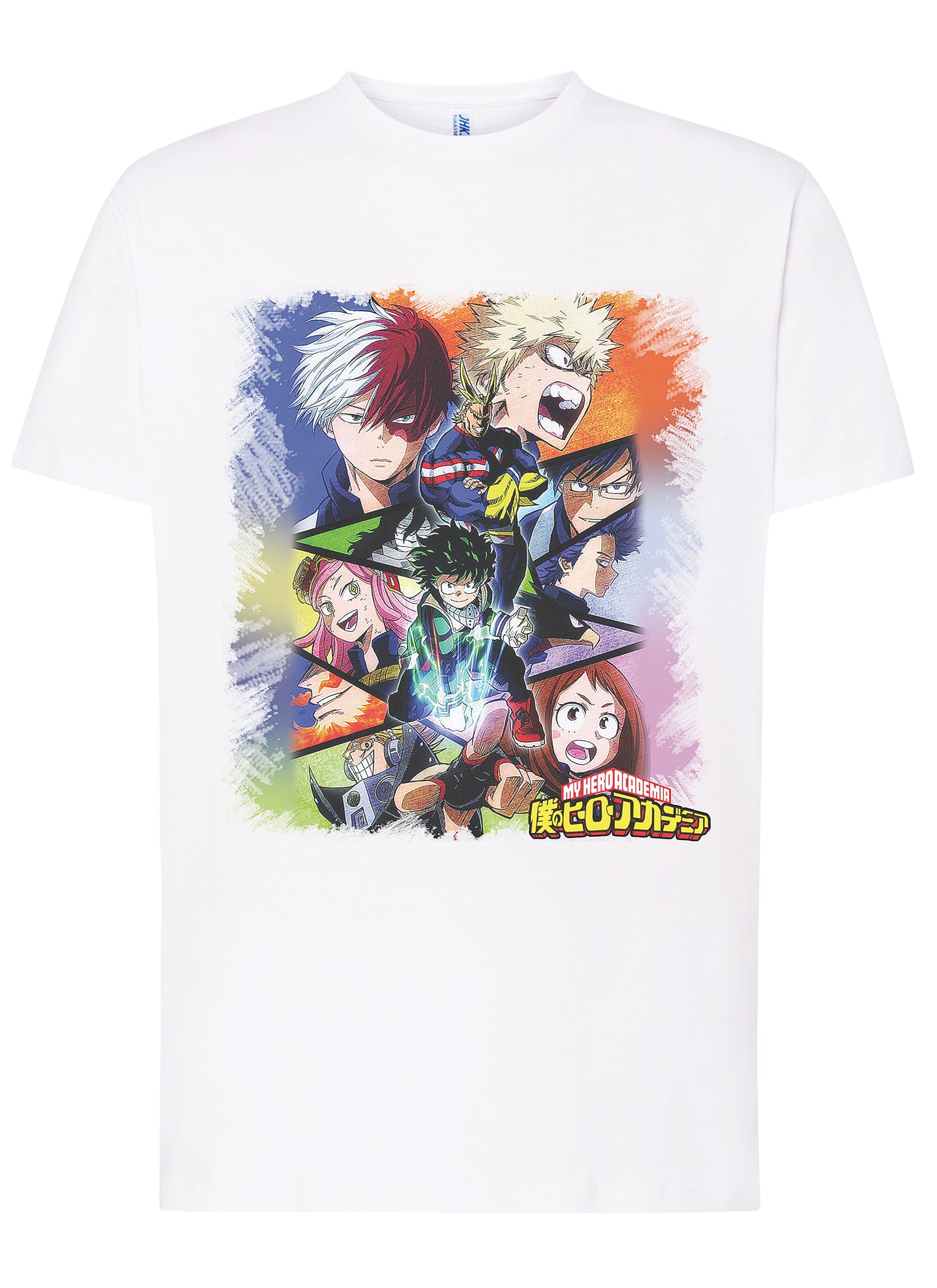 Boku no Hero Academia Manga Anime Fumetti 6005-3 T-shirt Urban Men Uomo 100% Cotone Pettinato JK