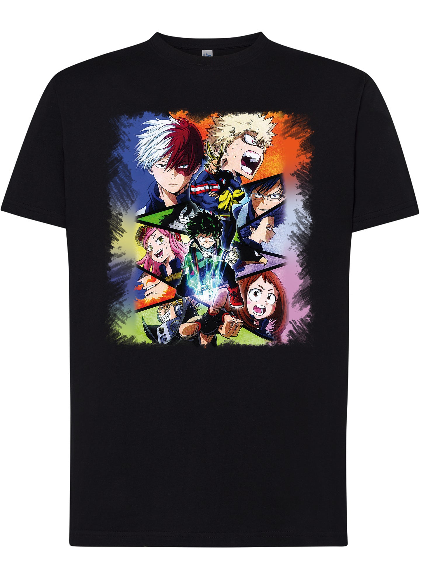 Boku no Hero Academia Manga Anime Fumetti 6005-3 T-shirt Urban Men Uomo 100% Cotone Pettinato JK