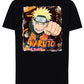 Naruto Punck Manga Anime Fumetti 6009-4 T-shirt Urban Men Uomo 100% Cotone Pettinato JK