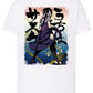 Sasuke Uchiha Manga Anime Fumetti 6009-6 T-shirt Urban Men Uomo 100% Cotone Pettinato JK