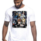 Death Note Manga Anime Fumetti 6010-2 T-shirt Urban Men Uomo 100% Cotone Pettinato JK