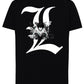 Death Note L3D Manga Anime Fumetti 6010-5 T-shirt Urban Men Uomo 100% Cotone Pettinato JK