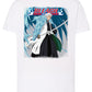 Bleach Sogg. Manga Anime Fumetti 6011-2 T-shirt Urban Men Uomo 100% Cotone Pettinato JK