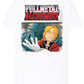 Fullmetal Alchemist Manga Anime Fumetti 6014-3 T-shirt Urban Men Uomo 100% Cotone Pettinato JK