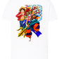 Of Inero Manga Anime Fumetti 6018-17 T-shirt Urban Men Uomo 100% Cotone Pettinato JK