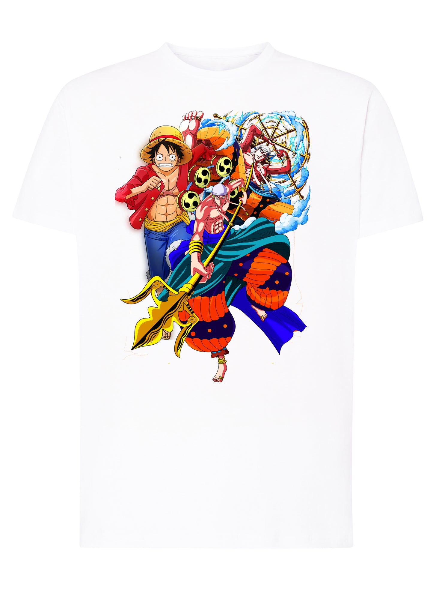 Of Inero Manga Anime Fumetti 6018-17 T-shirt Urban Men Uomo 100% Cotone Pettinato JK