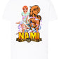 Of Nami 2 Manga Anime Fumetti 6018-38 T-shirt Urban Men Uomo 100% Cotone Pettinato JK