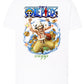 One Piece Usopp Manga Anime Fumetti 6018-48 T-shirt Urban Men Uomo 100% Cotone Pettinato JK