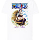 One Piece Nico Robin Manga Anime Fumetti 6018-51 T-shirt Urban Men Uomo 100% Cotone Pettinato JK