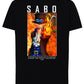 Of One Piece Sabo Anime Manga Fumetti 6018-58 T-shirt Urban Men Uomo 100% Cotone Pettinato JK