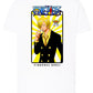 Of One Piece Sanji Quad Manga Anime Fumetti 6018-60 T-shirt Urban Men Uomo 100% Cotone Pettinato JK