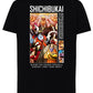 Of One Piece Shichibukai Anime Manga Fumetti 6018-63 T-shirt Urban Men Uomo 100% Cotone Pettinato JK