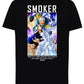 Of One Piece Smoker Anime Manga Fumetti 6018-64 T-shirt Urban Men Uomo 100% Cotone Pettinato JK