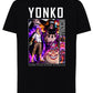 Of One Piece Yonko Manga Anime Fumetti 6018-72 T-shirt Urban Men Uomo 100% Cotone Pettinato JK