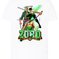 Of One Piece Zoro Manga Anime Fumetti 6018-73 T-shirt Urban Men Uomo 100% Cotone Pettinato JK