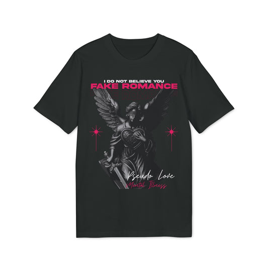 Fake Romance Pseudo Love - Gods Way - Premium Bio Unisex T-Shirt - Front Print-0