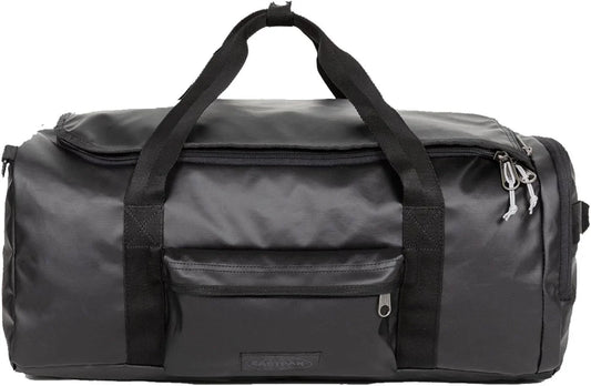 EASTPAK Tarp Duffl'r S Travel Bag, Tarp Black, One Size, Black Tarp, One Size - STREET STYLE